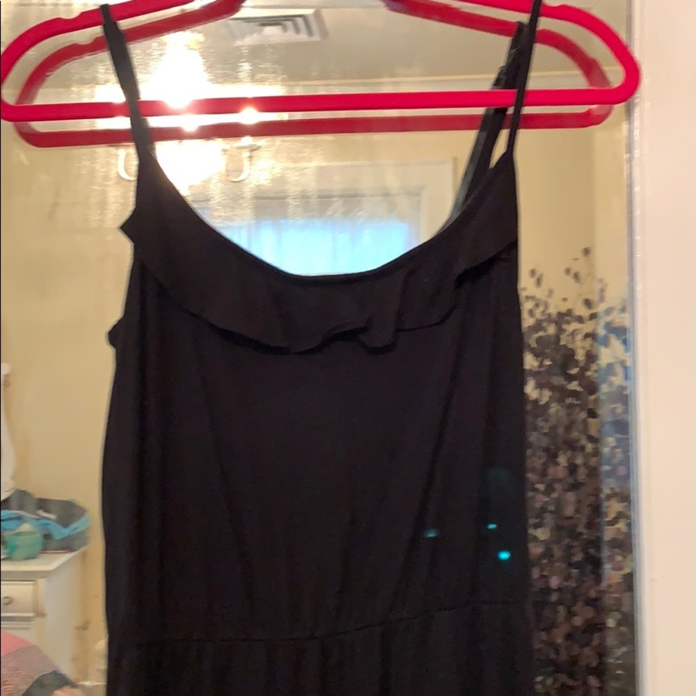 Black sun dress